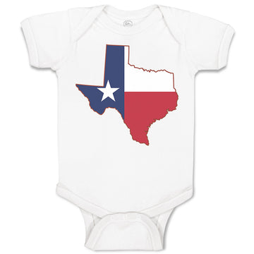 Baby Clothes Texas State Baby Bodysuits Boy & Girl Newborn Clothes Cotton