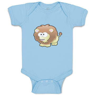 Baby Clothes Lion Sign Funny Funny & Novelty Zodiac Baby Bodysuits Cotton