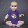 Baby Clothes Lion Sign Funny Funny & Novelty Zodiac Baby Bodysuits Cotton