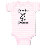 Baby Clothes Daddy S Soccer Princess Soccer Sports Soccer Baby Bodysuits Cotton