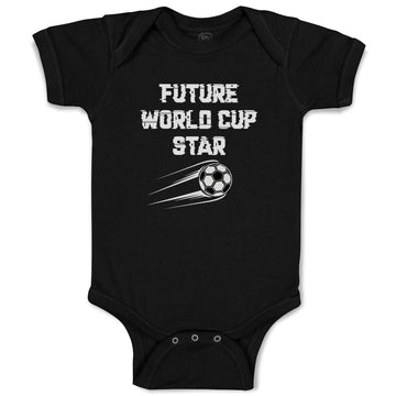 Baby Clothes Future World Cup Star Soccer Sports Soccer Baby Bodysuits Cotton