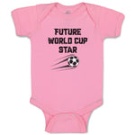 Baby Clothes Future World Cup Star Soccer Sports Soccer Baby Bodysuits Cotton
