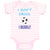 Baby Clothes I Don'T Drool I Dribble! Soccer Baby Bodysuits Boy & Girl Cotton