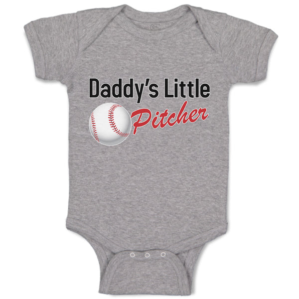 Daddy's Little Picther Sport Baseball