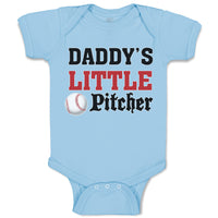 Daddy's Little Picther Sport Baseball