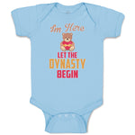 Baby Clothes Im Here Let The Dynasty Begin Toy Teddy Bear with Heart Cotton