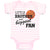 Baby Clothes Little Brother and Biggest Fan Basketball Sports Baby Bodysuits