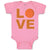 Baby Clothes Love Basketball Ball Sports Baby Bodysuits Boy & Girl Cotton