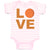 Baby Clothes Love Basketball Ball Sports Baby Bodysuits Boy & Girl Cotton