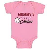 Mommy's Little Catcher Baseball Sports