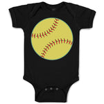 Baby Clothes Baseball Sport Ball Baby Bodysuits Boy & Girl Cotton