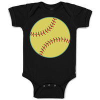 Baby Clothes Baseball Sport Ball Baby Bodysuits Boy & Girl Cotton