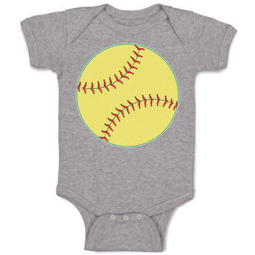 Baby Clothes Baseball Sport Ball Baby Bodysuits Boy & Girl Cotton