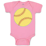 Baby Clothes Baseball Sport Ball Baby Bodysuits Boy & Girl Cotton