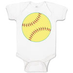 Baby Clothes Baseball Sport Ball Baby Bodysuits Boy & Girl Cotton