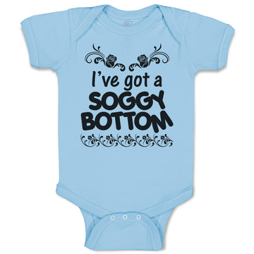 Baby Clothes I'Ve Got A Soggy Bottom Baby Bodysuits Boy & Girl Cotton