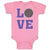 Baby Clothes Love Sport Tenpin Ball for Bowling Baby Bodysuits Boy & Girl Cotton