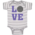 Baby Clothes Love Sport Tenpin Ball for Bowling Baby Bodysuits Boy & Girl Cotton