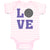 Baby Clothes Love Sport Tenpin Ball for Bowling Baby Bodysuits Boy & Girl Cotton