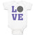 Baby Clothes Love Sport Tenpin Ball for Bowling Baby Bodysuits Boy & Girl Cotton