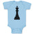 Baby Clothes Chess Sport Game King Silhouette Baby Bodysuits Boy & Girl Cotton