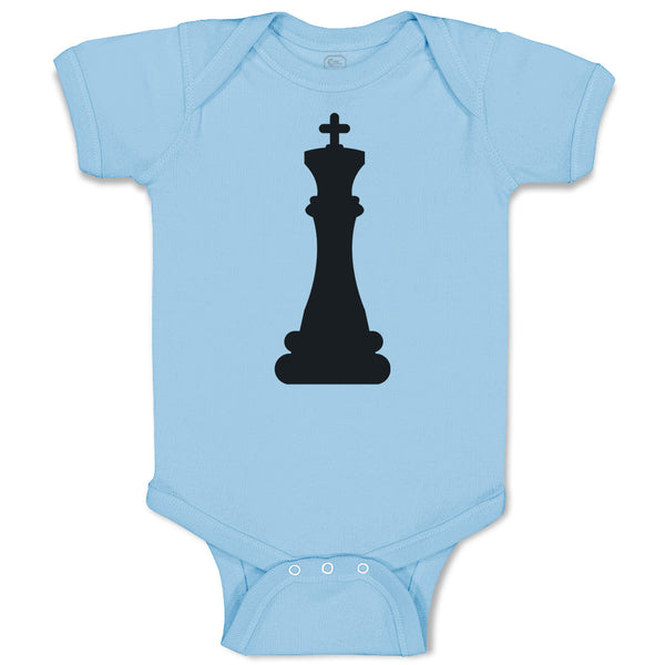 Baby Clothes Chess Sport Game King Silhouette Baby Bodysuits Boy & Girl Cotton