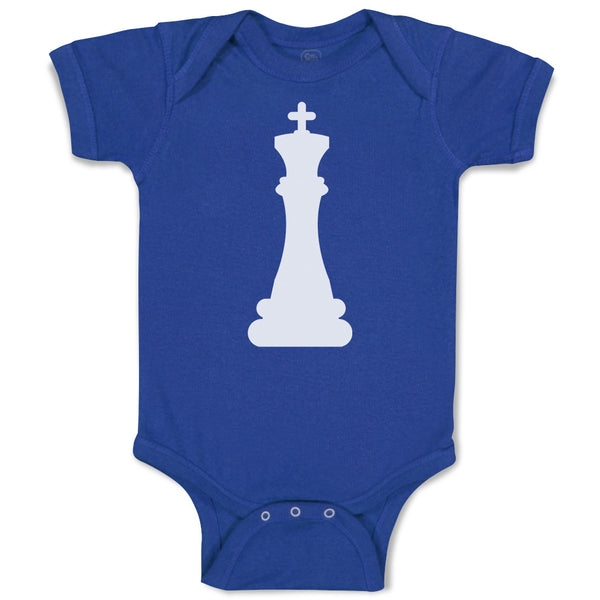 Baby Clothes Chess Sport Game King Silhouette Baby Bodysuits Boy & Girl Cotton