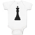 Baby Clothes Chess Sport Game King Silhouette Baby Bodysuits Boy & Girl Cotton