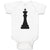 Baby Clothes Chess Sport Game King Silhouette Baby Bodysuits Boy & Girl Cotton