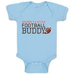 Baby Clothes Daddy's Little Football Buddy Sport Rugby Ball Baby Bodysuits