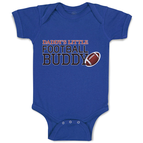 Baby Clothes Daddy's Little Football Buddy Sport Rugby Ball Baby Bodysuits