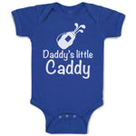 Baby Clothes Daddy's Little Caddy Sport Gulf Club in Bag Baby Bodysuits Cotton