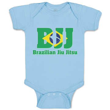 Baby Clothes Bjj Brazilian Jiu Jitsu An American Flag Baby Bodysuits Cotton