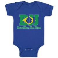 Baby Clothes Bjj Brazilian Jiu Jitsu An American Flag Baby Bodysuits Cotton