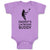 Baby Clothes Daddy's Lacrosse Buddy A Lacrosse Woman Player Baby Bodysuits