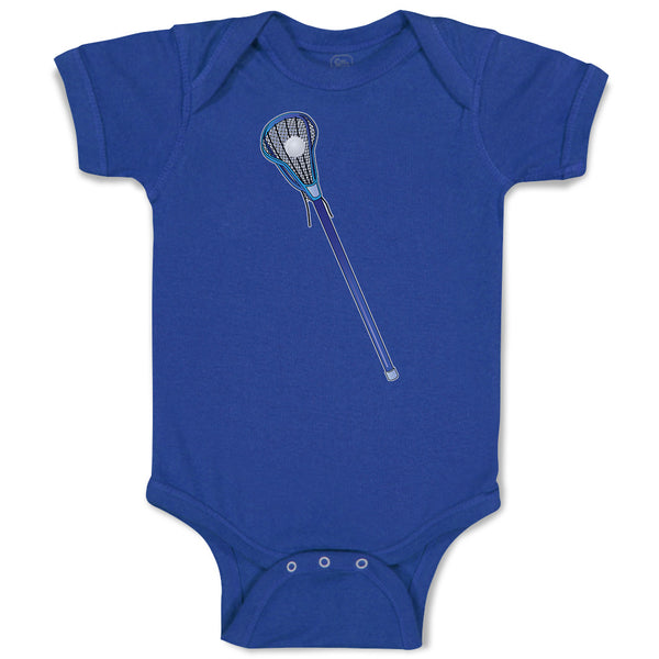 Baby Clothes Lacrosse Stick and Ball Baby Bodysuits Boy & Girl Cotton