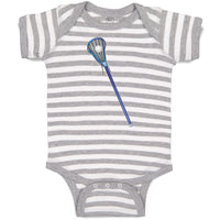 Baby Clothes Lacrosse Stick and Ball Baby Bodysuits Boy & Girl Cotton