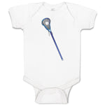 Baby Clothes Lacrosse Stick and Ball Baby Bodysuits Boy & Girl Cotton