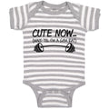 Baby Clothes Cute Now (Wait til I'M A Gym Rat) Lifting Equipment Silhouette