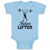 Baby Clothes Future Lifter Sports Weight Lifting Equipment Baby Bodysuits Cotton