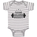 Baby Clothes Future Lifting Buddy Sports Lifting Equipment Baby Bodysuits Cotton