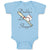 Baby Clothes Daddy's Lil' Slugger Baseball Dad Father's Day Baby Bodysuits