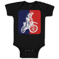 Baby Clothes Motocross Motorcycle Baby Bodysuits Boy & Girl Cotton