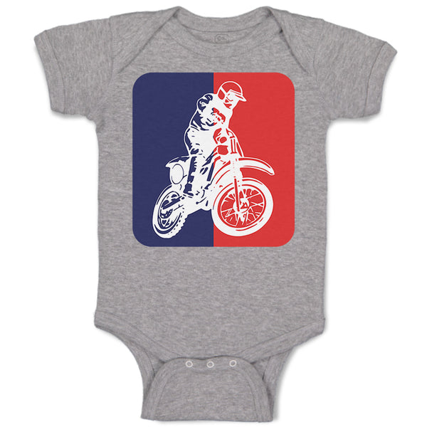 Baby Clothes Motocross Motorcycle Baby Bodysuits Boy & Girl Cotton