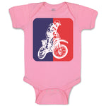 Baby Clothes Motocross Motorcycle Baby Bodysuits Boy & Girl Cotton