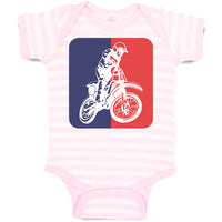 Baby Clothes Motocross Motorcycle Baby Bodysuits Boy & Girl Cotton