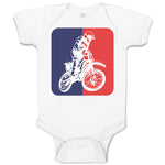 Baby Clothes Motocross Motorcycle Baby Bodysuits Boy & Girl Cotton