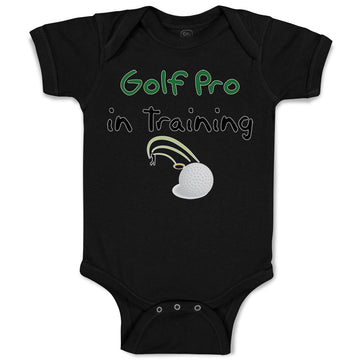 Baby Clothes Golf pro in Training Golf Golfing Baby Bodysuits Boy & Girl Cotton