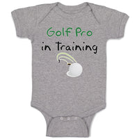 Baby Clothes Golf pro in Training Golf Golfing Baby Bodysuits Boy & Girl Cotton