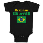 Baby Clothes Brazilian Jiu Jitsu Martial Arts Baby Bodysuits Boy & Girl Cotton